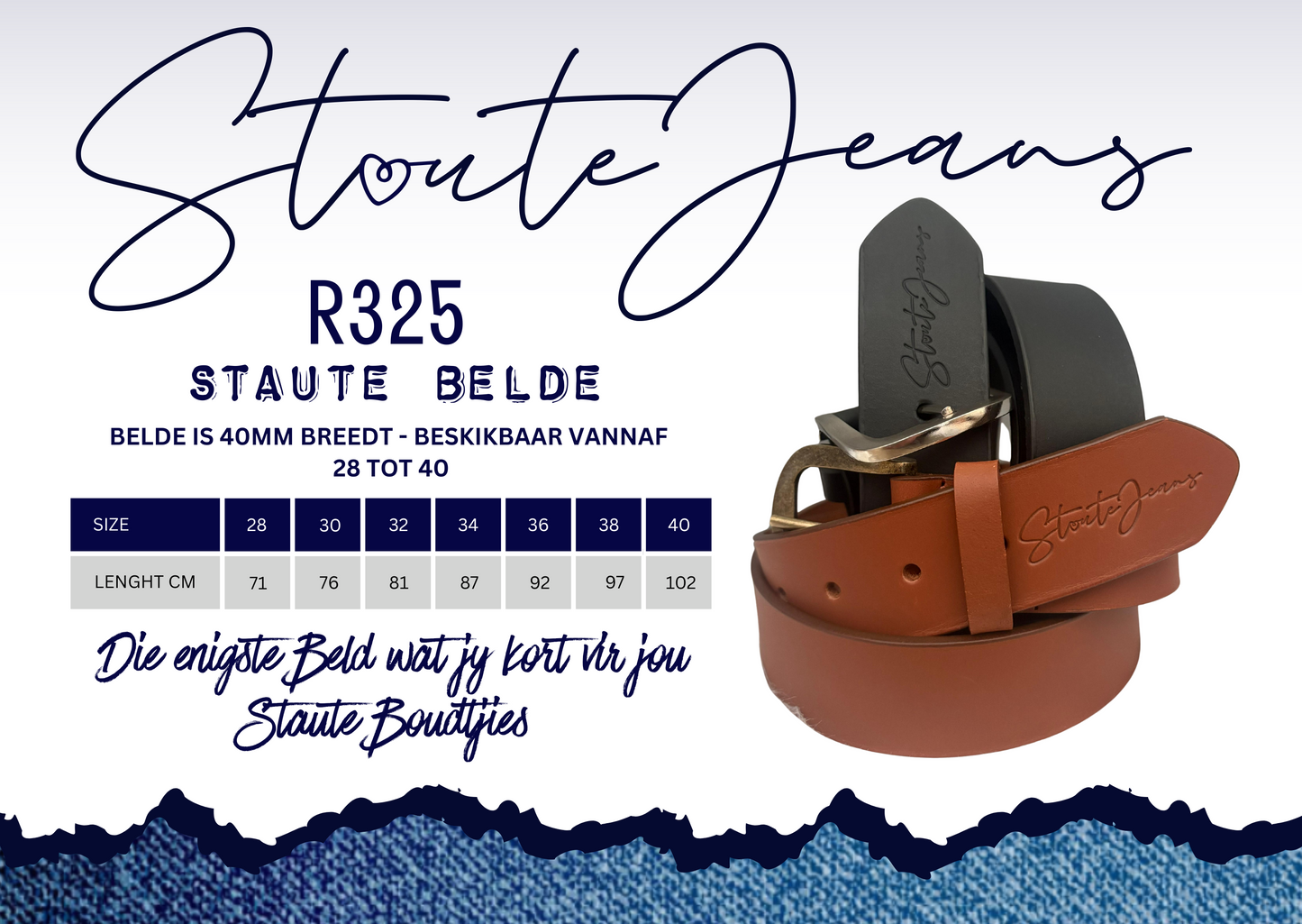 Staute Jeans Belde