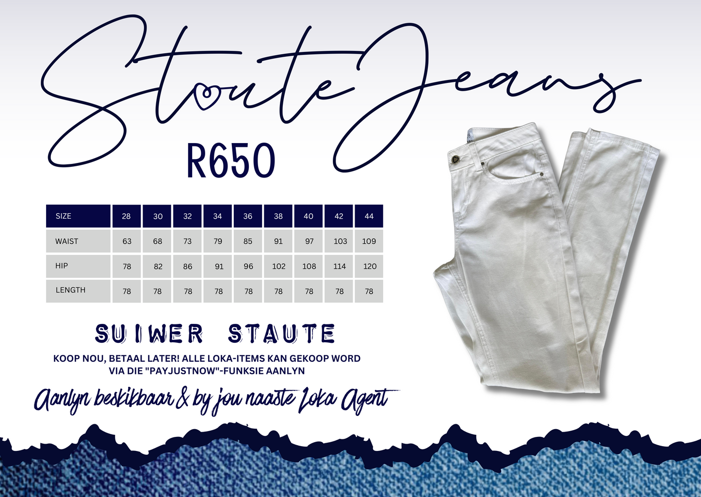 Suiwer Staute jean
